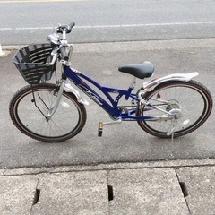 スポーツタイプ自転車✨6段階変速ギア付き✨24インチ　青✨鍵あり...