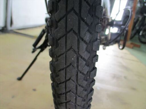 B540★￥5500★整備済み 中古折りたたみ自転車 6段変速　ホワイト【20インチ 】