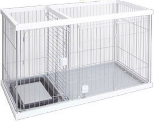 貴重！ペティオ　トイレの躾ができるサークル　ケージ　ホワイト