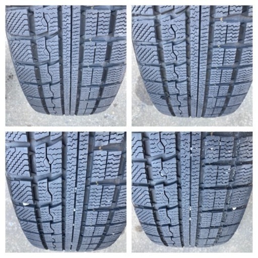 格安で☆205/60R16アルミ付スタッドレス4本　ミニバン系に