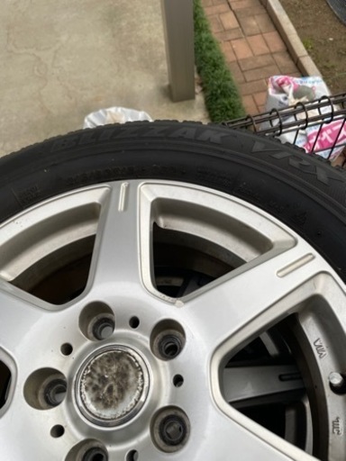 ブリヂストン スタッドレスタイヤ 215/60R16 95Q ホイール付き 4本