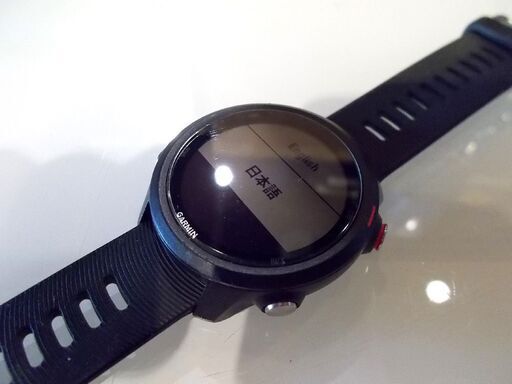 GPSランニングウォッチ ガーミン フォアアスリート245ミュージック 中古 本体とＵＳＢのみ GARMIN ForeAthlete 
