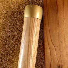 木製丸棒　直径約3.5cm×長さ1.7Mの画像