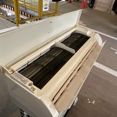 35★激安中古エアコン保証付き在庫多数揃えています★シャープ　プラズマクラスター　ルームエアコン　清掃済　多少のキズあり★京都・大阪・滋賀・奈良・兵庫★の画像