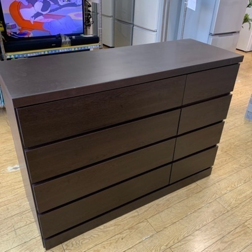 ⭐️モダンStyle⭐️展望 大川家具 4段チェスト アルサ パーチクルボード材