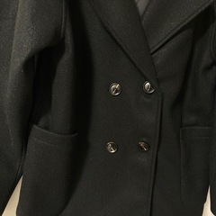 アウター　冬服　ブラックの画像