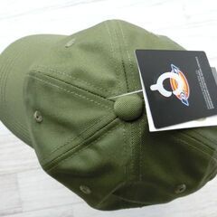 Dickies ディッキーズ ユニセックス フロント刺繍ツイルローキャップ ベルトアジャスター付き カーキ Fサイズ 57～59cmの画像
