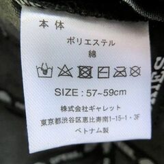 Dickies ディッキーズ ユニセックス フロント刺繍ツイルローキャップ ベルトアジャスター付き グレー Fサイズ 57～59cmの画像