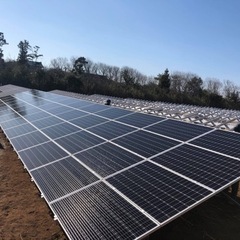 電話ください。太陽光パネル　電気工事　四日市