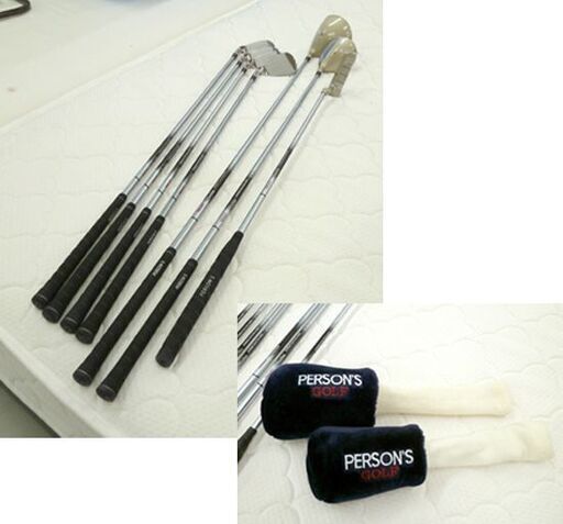 PERSON'S レディース ゴルフクラブ7本セット 右打ち GOLF COLLCETION EXTREME FLEX FOR LAD