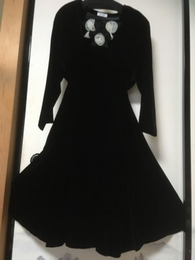 ボレロ付きフォーマルワンピース