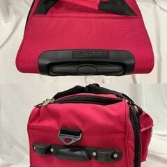 OUTDOOR ボストンバッグ キャリーバッグ ピンク ナイロン生地の画像