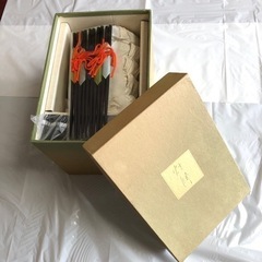 【未使用】丼・小皿・箸・盆セットの画像