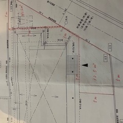 駐車場の土間打ちとブロック積み