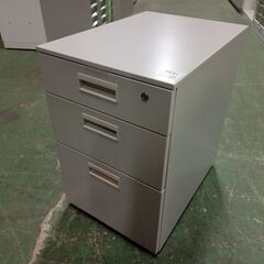■中古品■ブランド明記無し | 3段デスクワゴン キャスターワゴ...