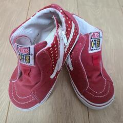 VANS キッズ ハイカットスニーカー