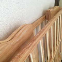 【譲り先決定】赤ちゃん　ベビーベット　折り畳み　コンパクト　PATTAN の画像