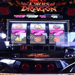 【入手困難】★ツインドラゴンハナハナ★パイオニア★沖スロ★実機★パチスロ★スロット★の画像