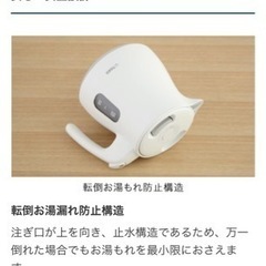 [ tiger 電気ケトル　美品 ]の画像