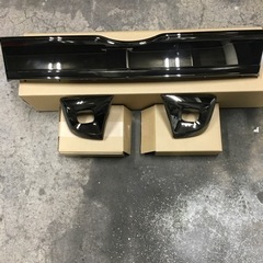 ダイハツ　ハイゼットトラックフロントダークメッキset