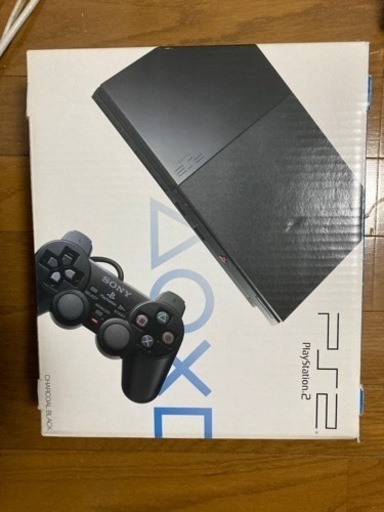 ps2薄型　箱付き　メモリーカード付き