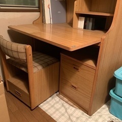 【0円！】学習机椅子付き