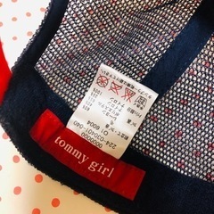 tommy girl ボアキャップの画像