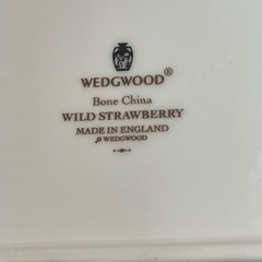 ウエッジウッドワイルドストロベリープレートの画像
