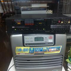 山水２倍速ダブルダビング機能付きカセットデッキ