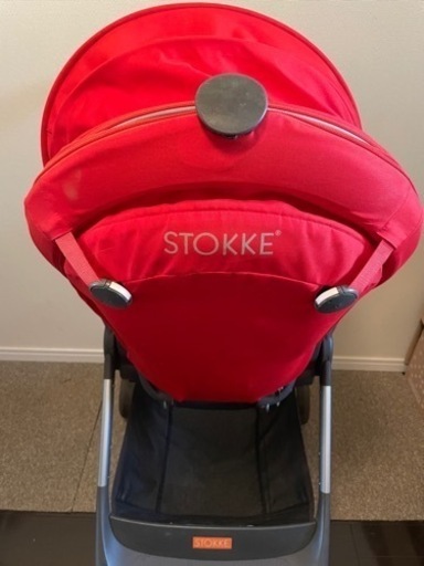 【STOKKE】ストッケ　スクート　ベビーカー　レッド