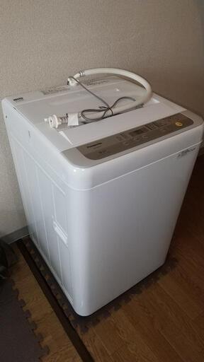 パナソニックの洗濯機　2019年製　5kg