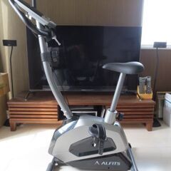  ALINCO アルインコ エアロマグネティックバイク5215 AFB5215 運動不足 室内運動 ダイエット エアロバイクの画像