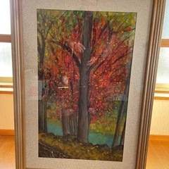 絵画　紅葉
