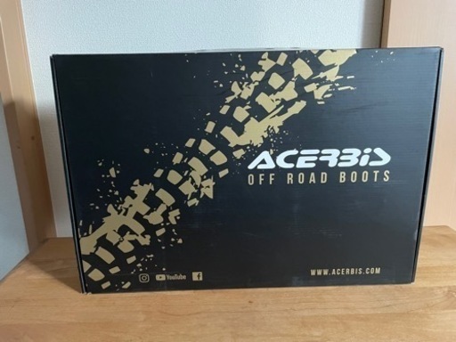 【新品未使用】オフロードバイク用ブーツ