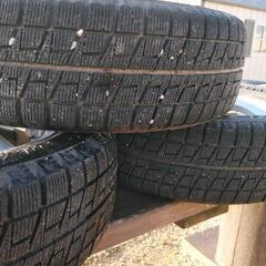 【決まりました】引取限定☆中古スタッドレスタイヤセット☆155/65R13の画像