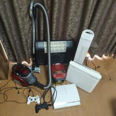 PS3本体 掃除機 炊飯器 電気ヒーター 送風機 空気清浄機