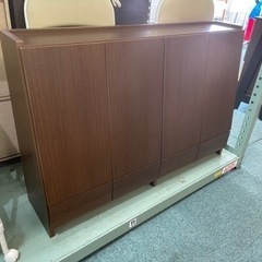 【リサイクルサービス八光　田上店　配達・設置OK】木目調ブラウン...