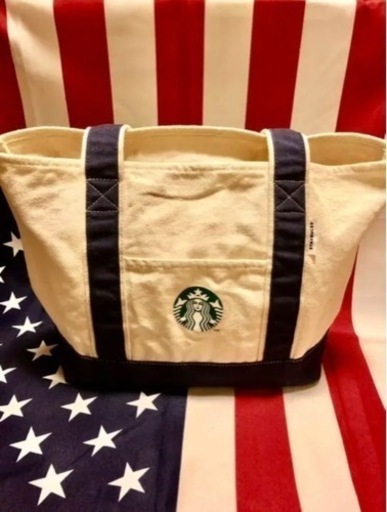 取引中　スターバックス　Starbucks                         エコバック　トートバック　ショッピングバック