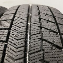 BS BLIZZAK VRX 185/60R15 15インチ スタッドレス 4本 ヴィッツ フィット シエンタ カローラフィールダー等　(MTA200T)クレジットカード QRコード決済可能の画像