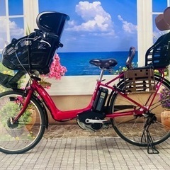D12D電動自転車M04M/長生き8アンペア/一年保証/新品タイヤ/ヤマハキッス