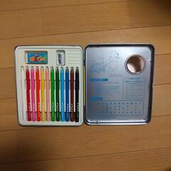 12色クーピー色鉛筆とくもん出版切り絵の画像