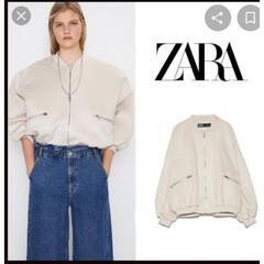 ZARA スエード調 ブルゾン