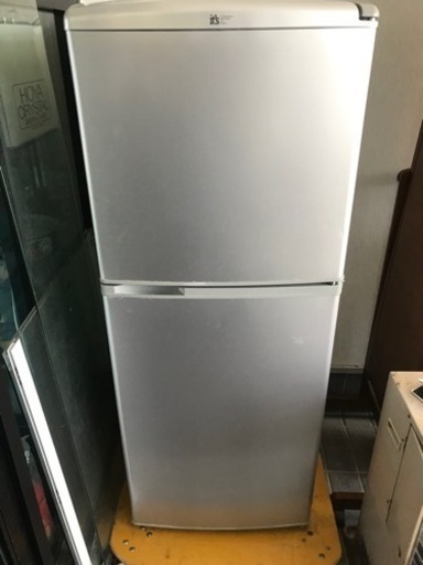 サンヨー 137L 2ドア冷凍冷蔵庫　SR-141M(SB)　2007年製　三洋　SANYO