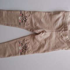 子供レギンス　90新品未使用Ｈ&Ｍ　ベージュ