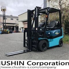 1.5トン 自動でツメ動く!! フォークシフター エンジンフォークリフト 関東送料無料(条件有) 試乗下取歓迎　1.5t　1トン　1t　1.8トン　1.8tの画像