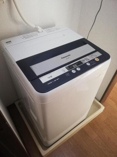 パナソニック洗濯機¥4000