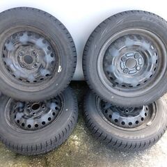 スタッドレスタイヤ ブリヂストン 5000円⭐155/65R14 14×4.5J PCD100 J10