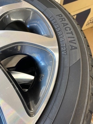 スズキ　純正ホイール　パレットSW など　165/55R14 ４本