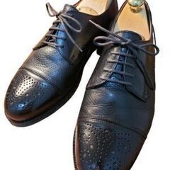 BALLY バリーストレートチップ レザーシューズ　MADE I...