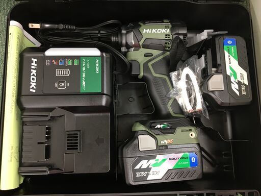 ハイコーキ　WH36DC（2XPGS）インパクトドライバ　未使用　フルセット